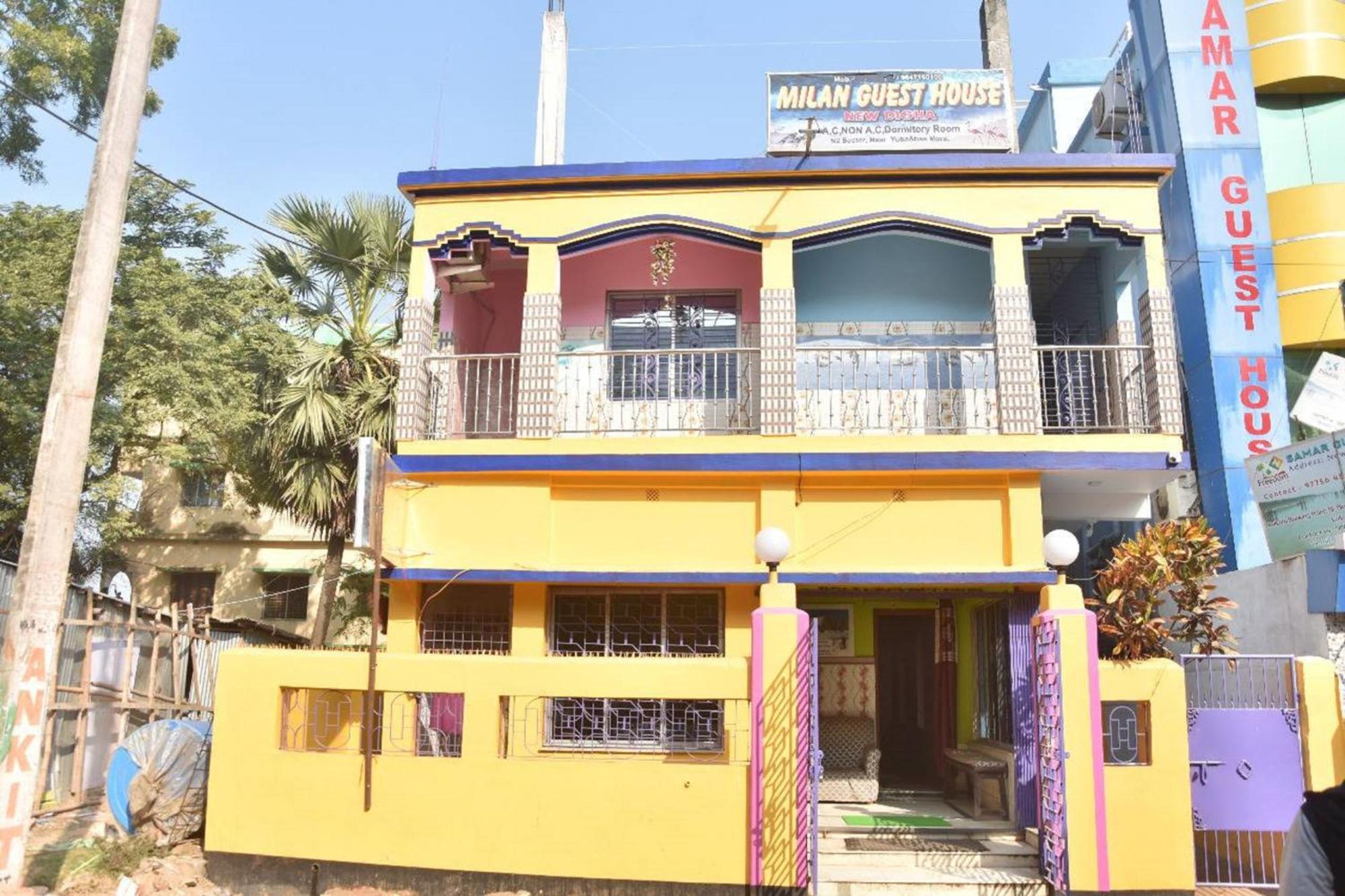 Hotel Milan Guest House Digha - Couple Friendly Exterior photo